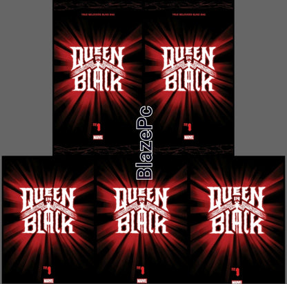 Queen In Black #1 True Believers Blind Bag Bundle Variant Options Presale 7/1
