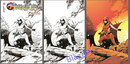 Thundercats #2 Shalvey Calica B&W Trade Virgin Color Variant Set Options NM