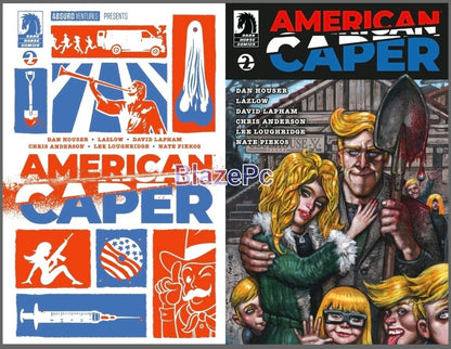 American Caper #2 Cover A B Variant Set Options Dark Horse Comics Presale 12/24
