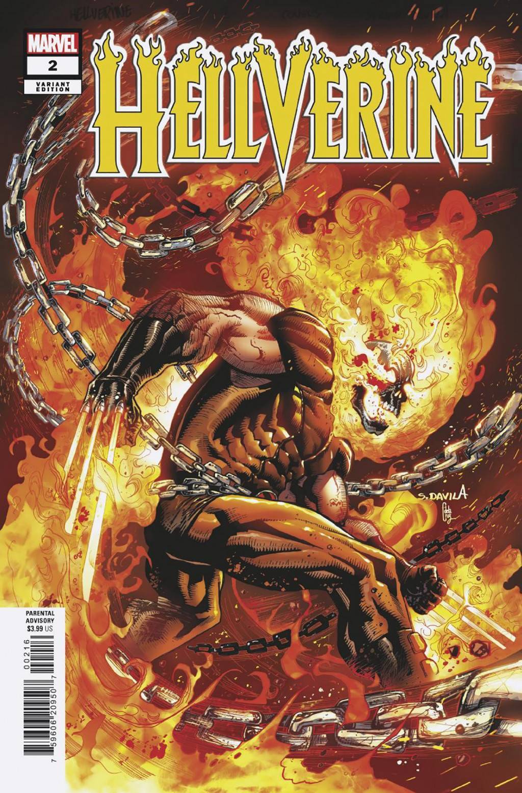 Hellverine #2 Cover A B C Variant Set or 1:25 Options Percy Marvel 2024 NM