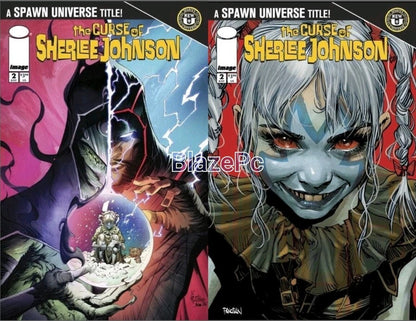 Spawn The Curse of Sherlee Johnson #2 Cover A B Variant Set Options Image NM