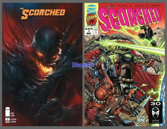 The Scorched #3 Cover A B Variant Set Options Spawn Image Comics 2022 NM