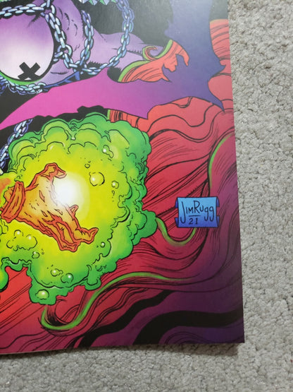 Red Room #4 1:10 Rugg Incentive Variant 2021 Piskor Spawn Homage NM lots of pics