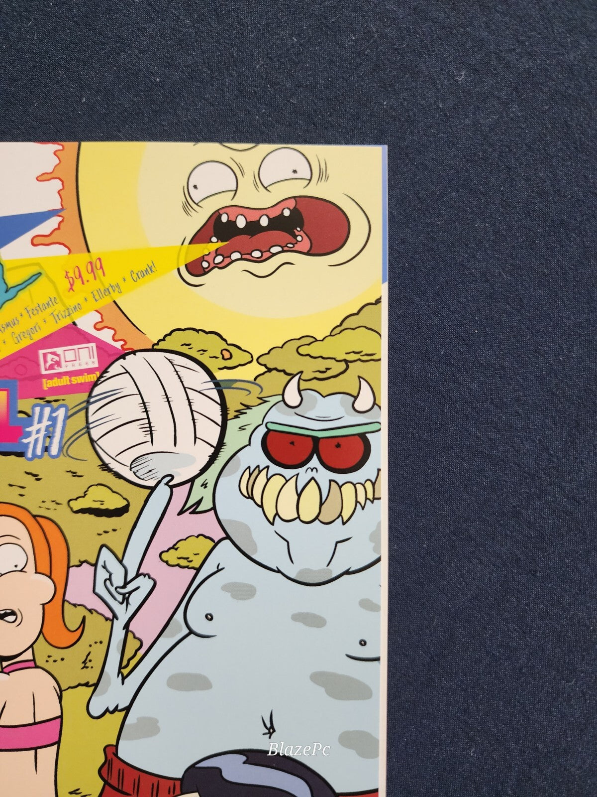 Rick and Morty Super Spring Break Special #1 1:10 Ellerby Wraparound Variant NM