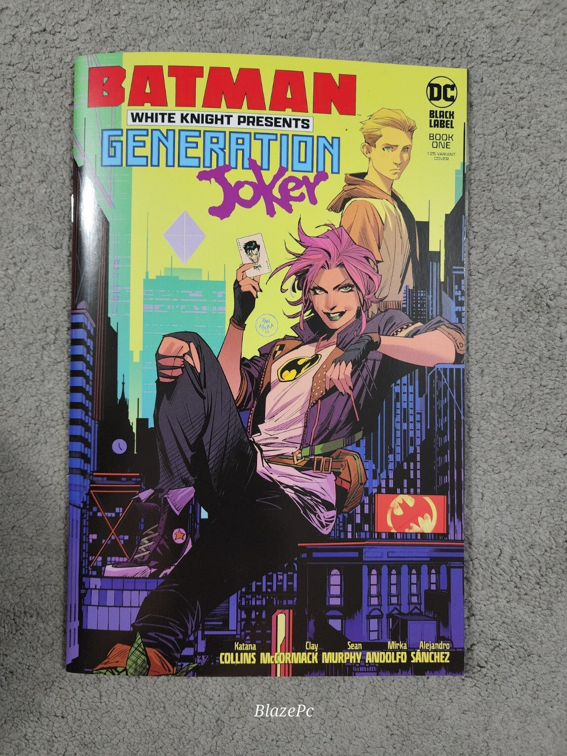 Batman White Knight Presents Generation Joker #1 1:25 Dan Mora Variant Cover NM