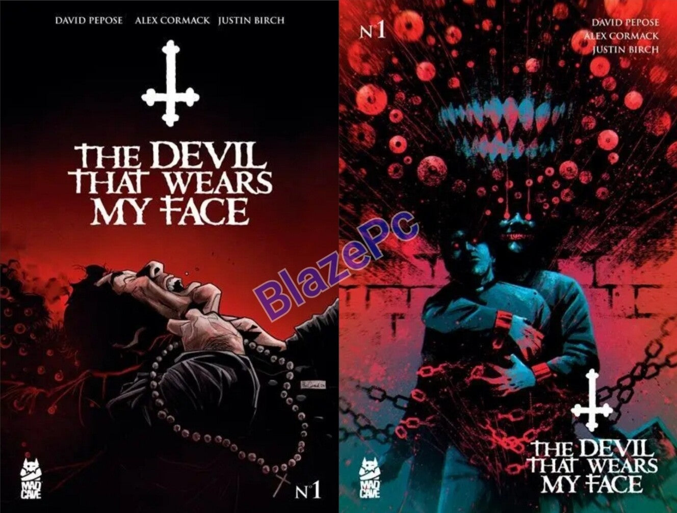 Devil That Wears My Face #1 Cover A B Variant Set Options Mad Cave NM