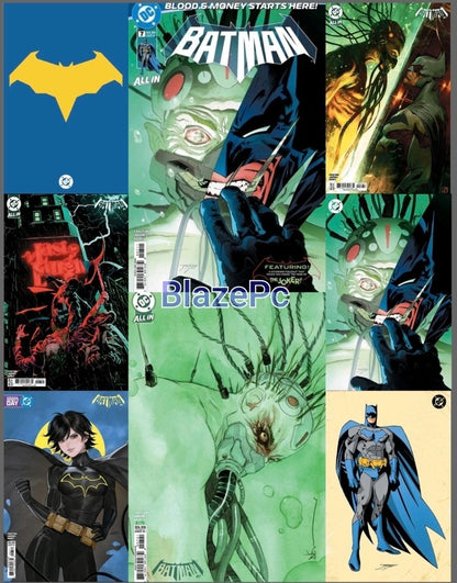 Batman #7 Cover A B C D E F G H Variant Set Options Joker DC 2026 Presale 3/4