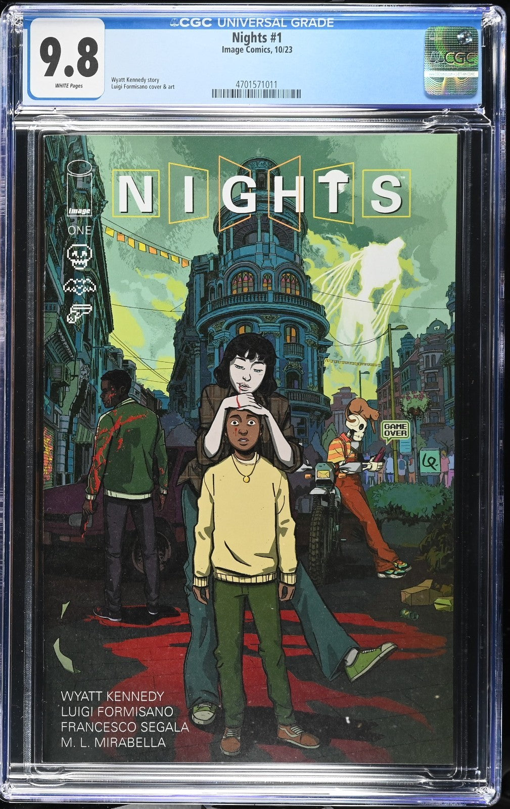 Nights #1 CGC 9.8 Luigi Formisano Cover A 1st Print Netflix Image Comics 2023