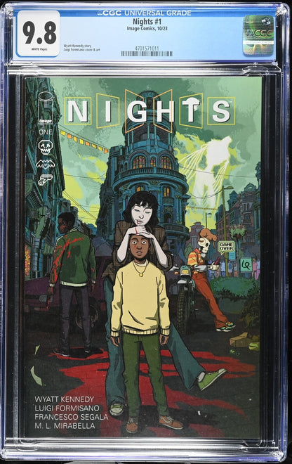Nights #1 CGC 9.8 Luigi Formisano Cover A 1st Print Netflix Image Comics 2023