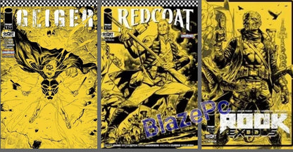 Redcoat Geiger Rook Exodus #1 2nd Print Variant Bundle Options Image Comics NM