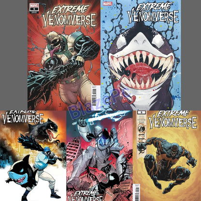 Extreme Venomverse #5 Cover A B C D Variant Set or 1:25 Options 2023 NM