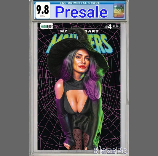 Mark Spears Monsters #4 CGC 9.8 Cover B Hexy The Witch Variant 2025 PRESALE