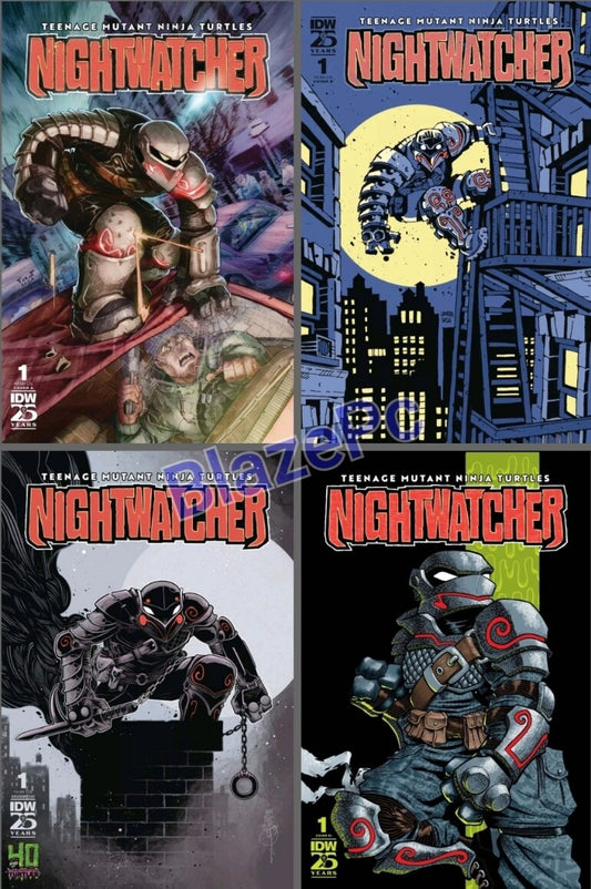 Teenage Mutant Ninja Turtles Nightwatcher #1 A B C Variant Set 1:10 Options NM