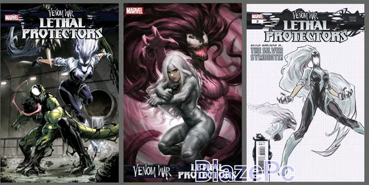 Venom War Lethal Protectors #2 Cover A B Variant Set 1:10 Options Presale 10/23