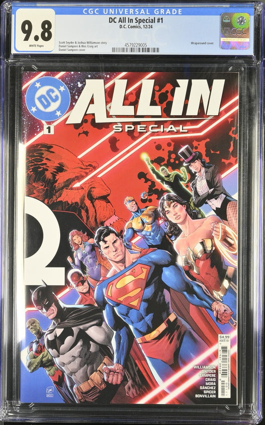 DC All In Special #1 CGC 9.8 Sampere Cover A 1st Print Absolute Batman Superman