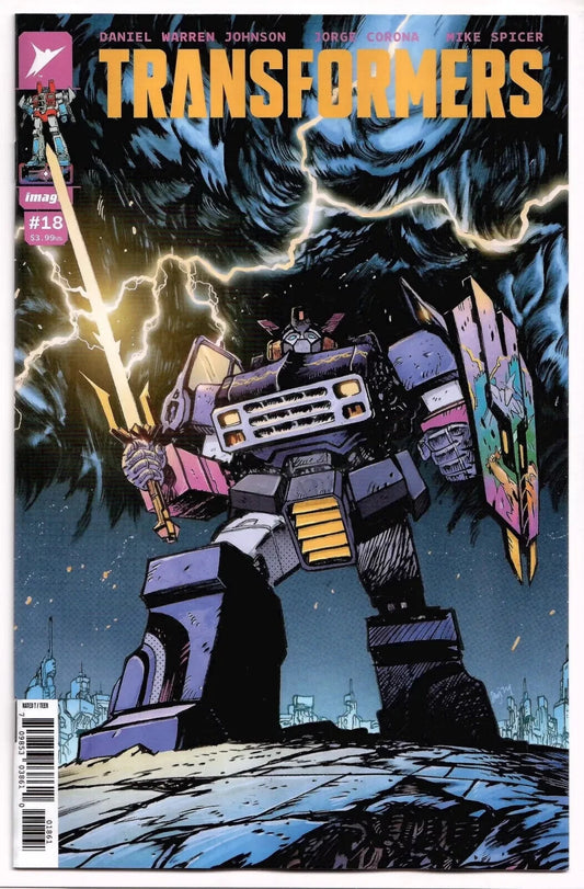 Transformers #18 Cover F Johnson & Spicer Spoiler Variant Image Comics 2025 NM