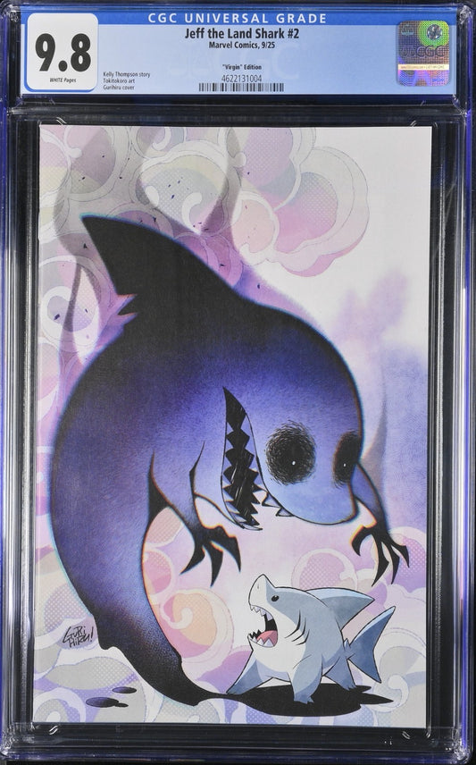 Jeff The Landshark #2 CGC 9.8 1:50 Gurihiru VIRGIN Variant 2025