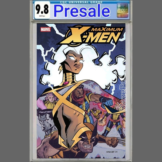 Maximum X-Men #1 CGC 9.8 1:25 Chris Samnee Cover D Variant Marvel 2026 PRESALE