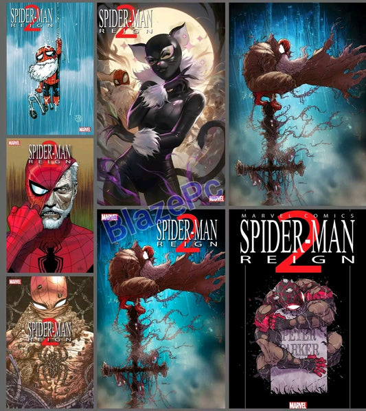 Spider-Man Reign 2 #1 Cover A B C D E Variant Set 1:25 1:100 Options Marvel 2024