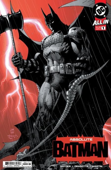 Absolute Batman #1 Jim Lee 5th Print Cover A Variant DC Comics 2025 NM