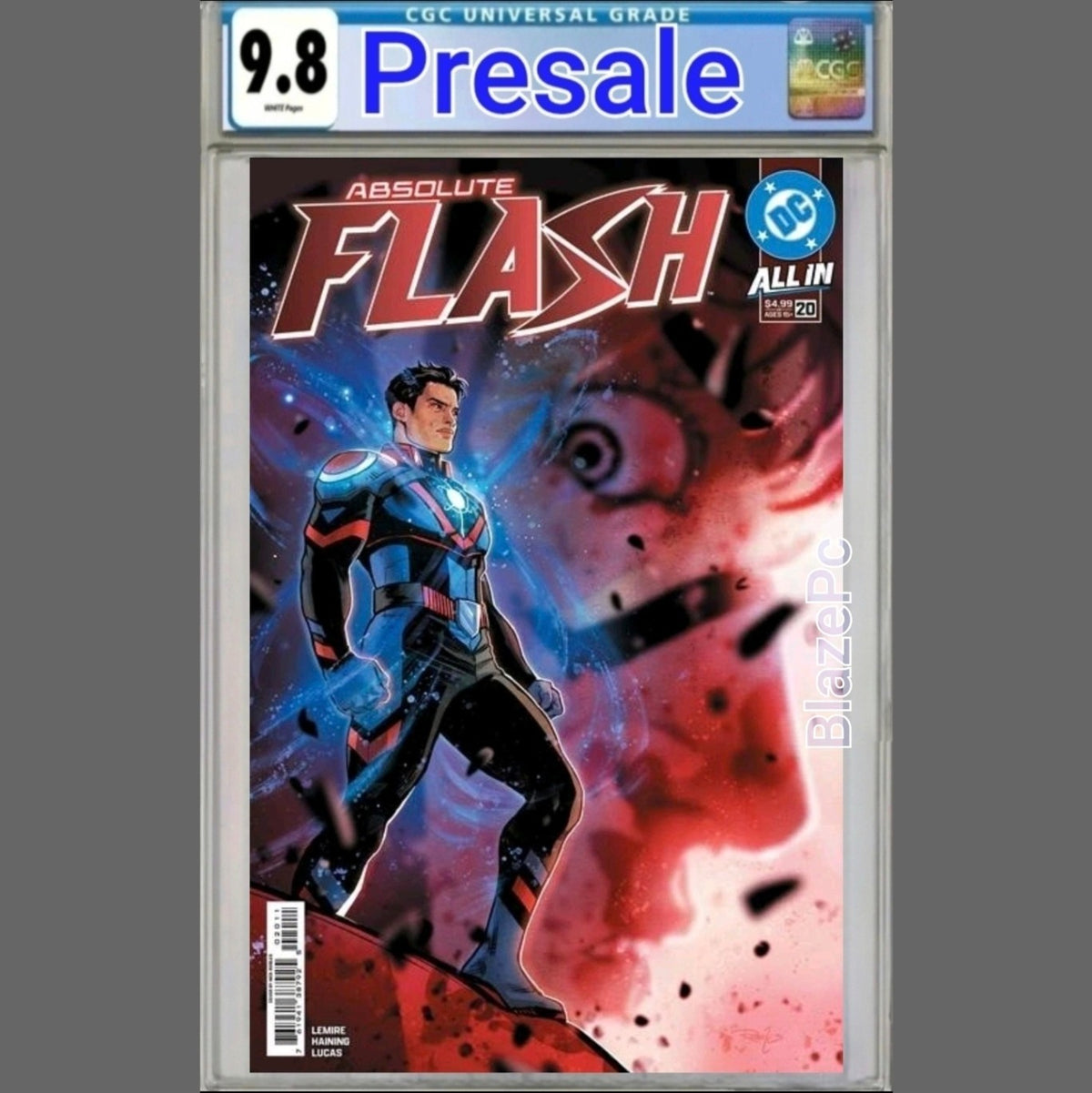 Absolute Flash #20 CGC 9.8 Nick Robles Cover A Atom Cyborg PRESALE