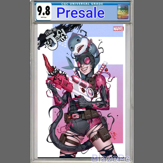 Venom War Its Jeff #1 CGC 9.8 Inhyuk Lee Cover B Variant Thompson 2024 PRESALE
