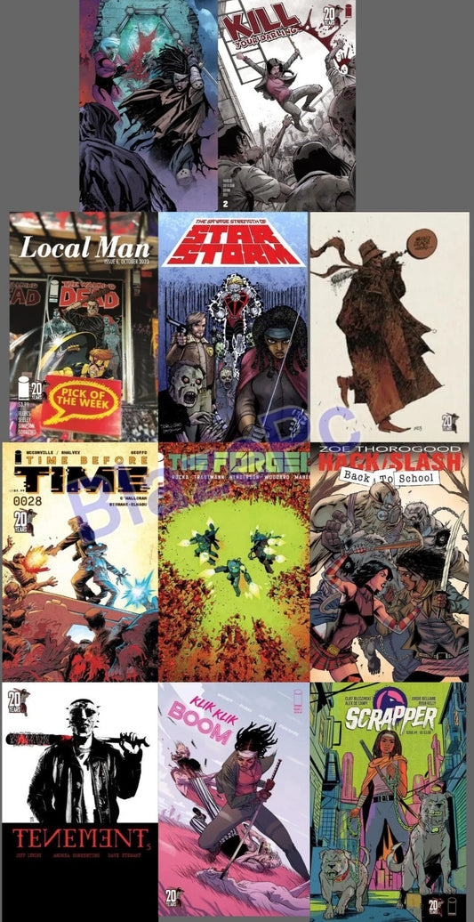 Walking Dead TWD 20th Anniversary Variant Set Options Image Comics 2023 NM
