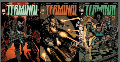 Terminal #2 Cover A B C Variant Set Options Kirkman Image Comics Presale 8/26