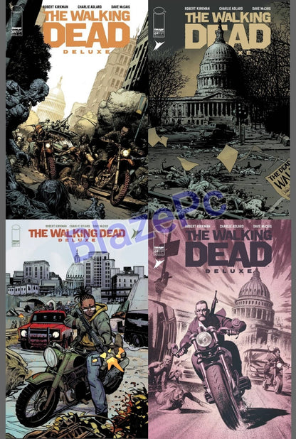 Walking Dead Deluxe #69 Cover A B C D Variant Set Options Image 2023 NM