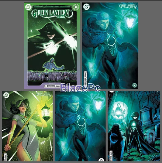 Green Lantern Dark #1 Cover A B C D Variant Set or 1:25 Options DC Comics NM