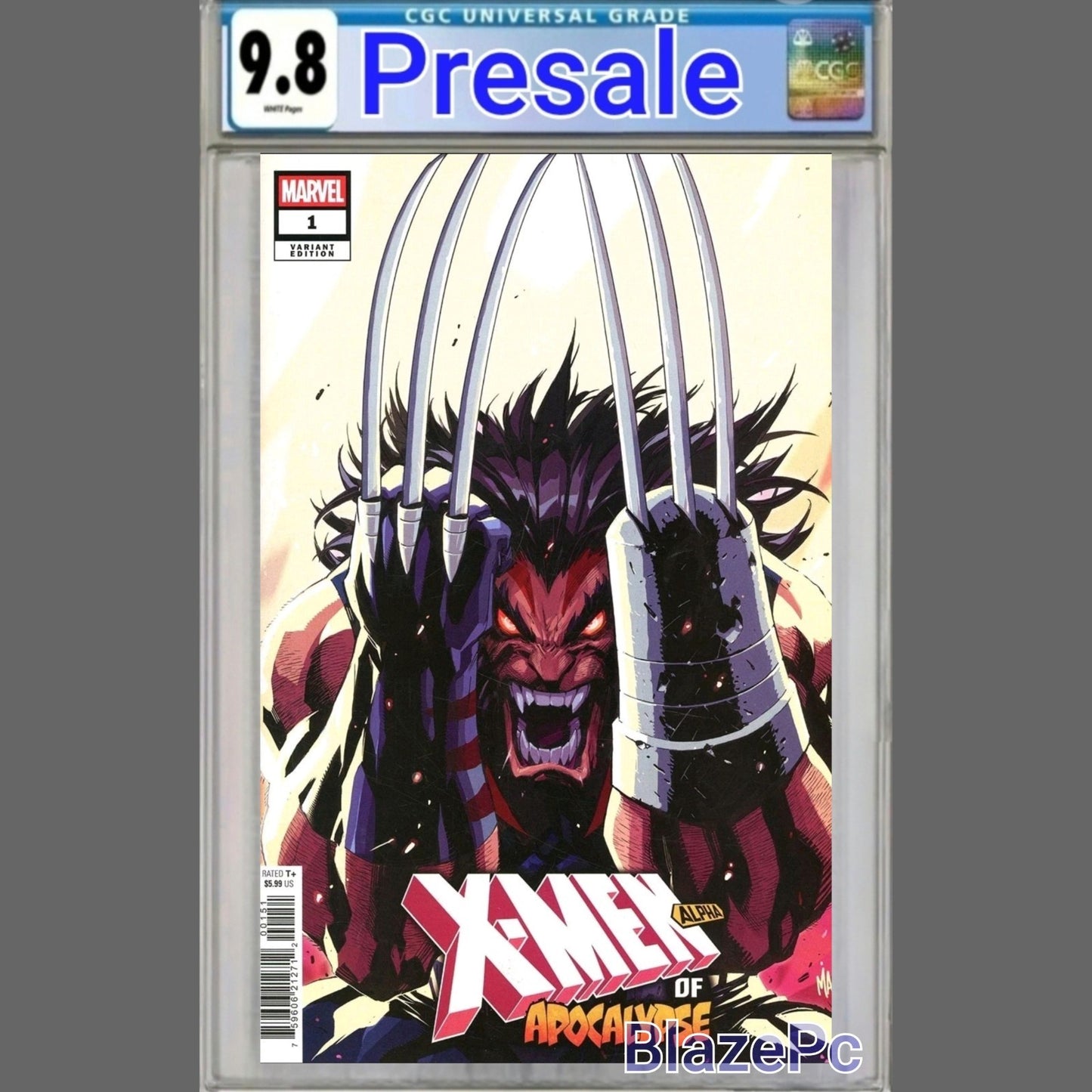 X-Men of Apocalypse Alpha #1 CGC 9.8 Joe Madureira Variant Marvel 2025 PRESALE