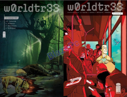 W0rldtr33 #3 Cover A B Variant Set Options Worldtree Tynion Image 2023 NM