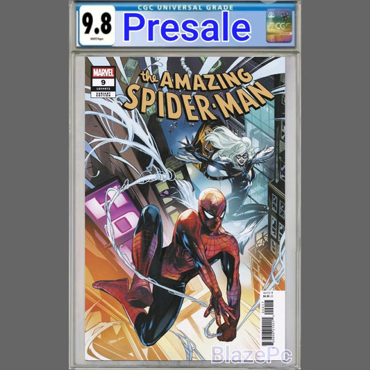 Amazing Spider-Man #9 CGC 9.8 1:25 Ema Lupacchino Variant 2025 PRESALE