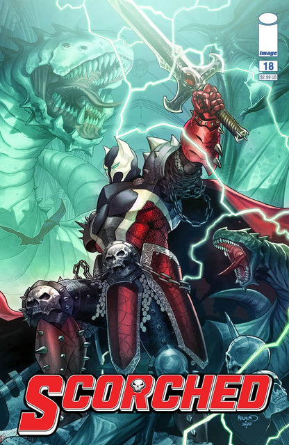 The Scorched #18 Cover A B Variant Set Options Spawn Image 2023 NM