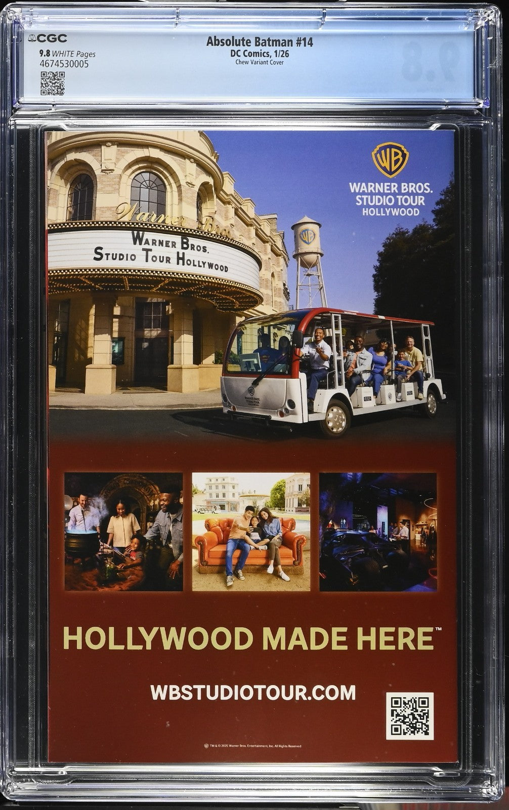 Absolute Batman #14 CGC 9.8 Derrick Chew Cover F Harley Quinn Variant DC