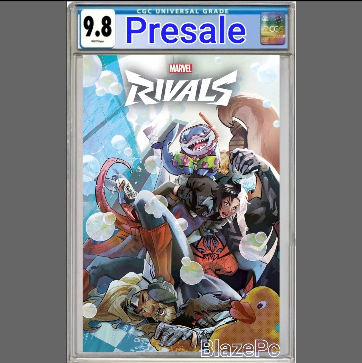 Marvel Rivals #1 CGC 9.8 Federico Sabbatini Variant 1st Print Paul Allor PRESALE