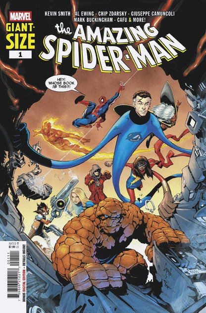 Giant-Size Amazing Spider-Man #1 Cover A B C D Variant Set Option Marvel 2025 NM
