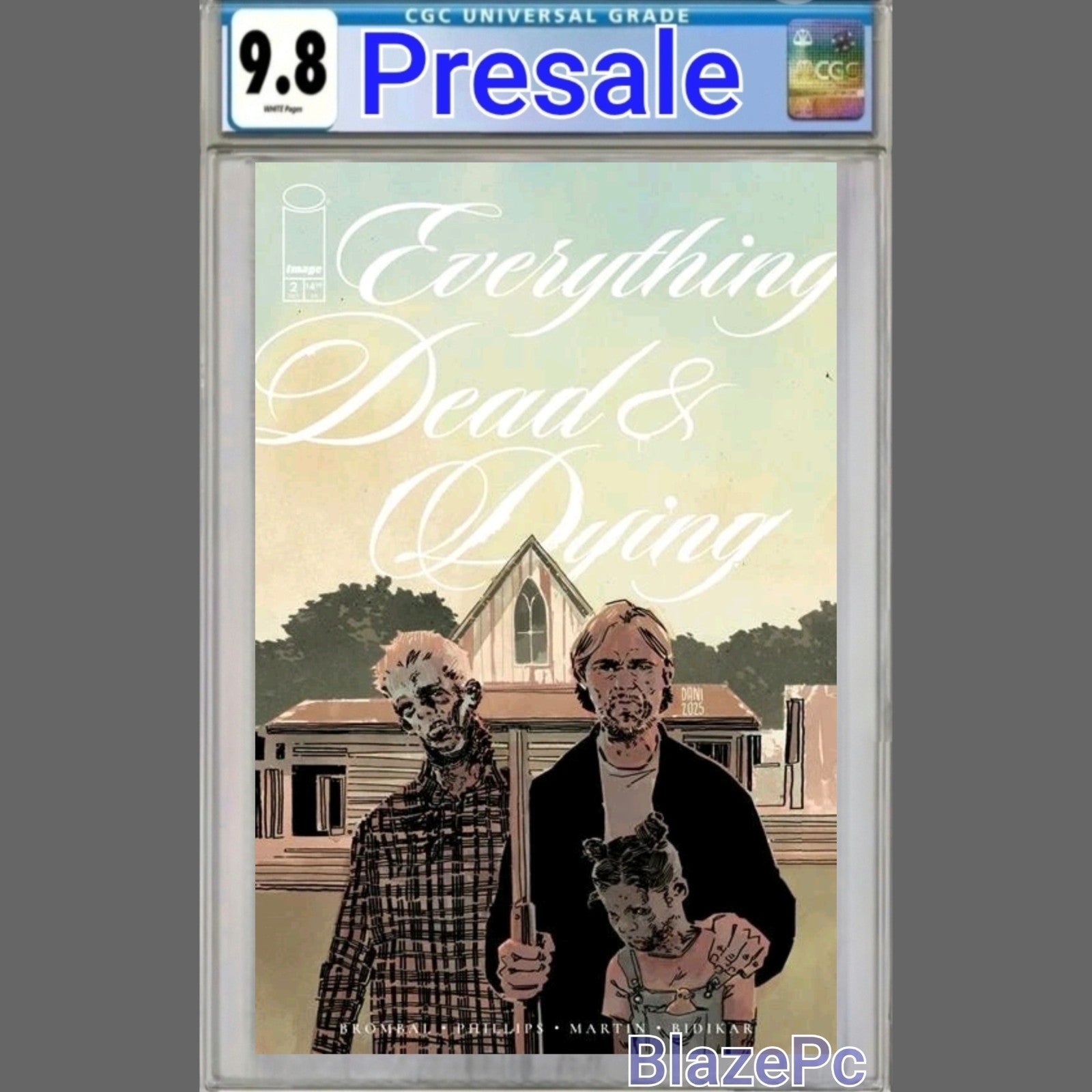 Everything Dead & Dying #2 CGC 9.8 1:10 Dani Variant Image 2025 PRESALE