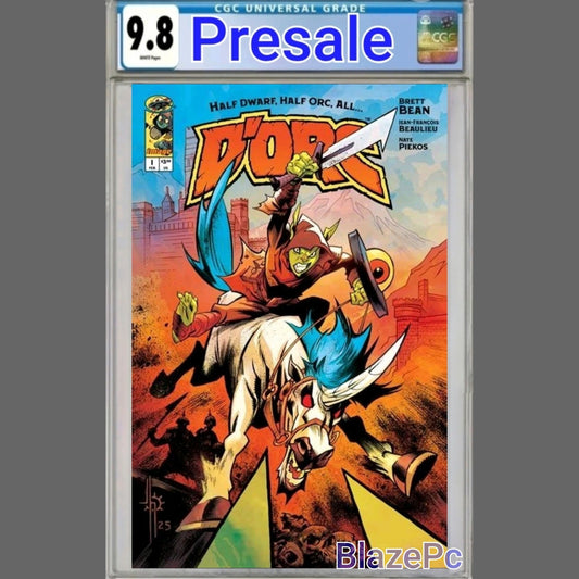 Dorc #1 CGC 9.8 Jason Howard Cover C Variant 1st Print Image Comics 2026 PRESALE