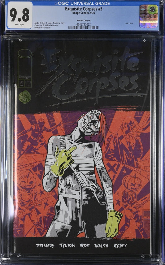 Exquisite Corpses #5 CGC 9.8 One Per Store Foil Surprise Variant Tynion Image