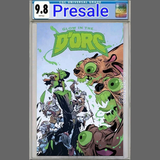 Dorc #4 CGC 9.8 2nd Print Glow In The Dark Variant GITD Image Comics Presale