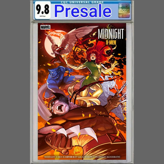 Midnight X-Men #2 CGC 9.8 Lucas Werneck Cover B Variant Hickman 11/18 PRESALE