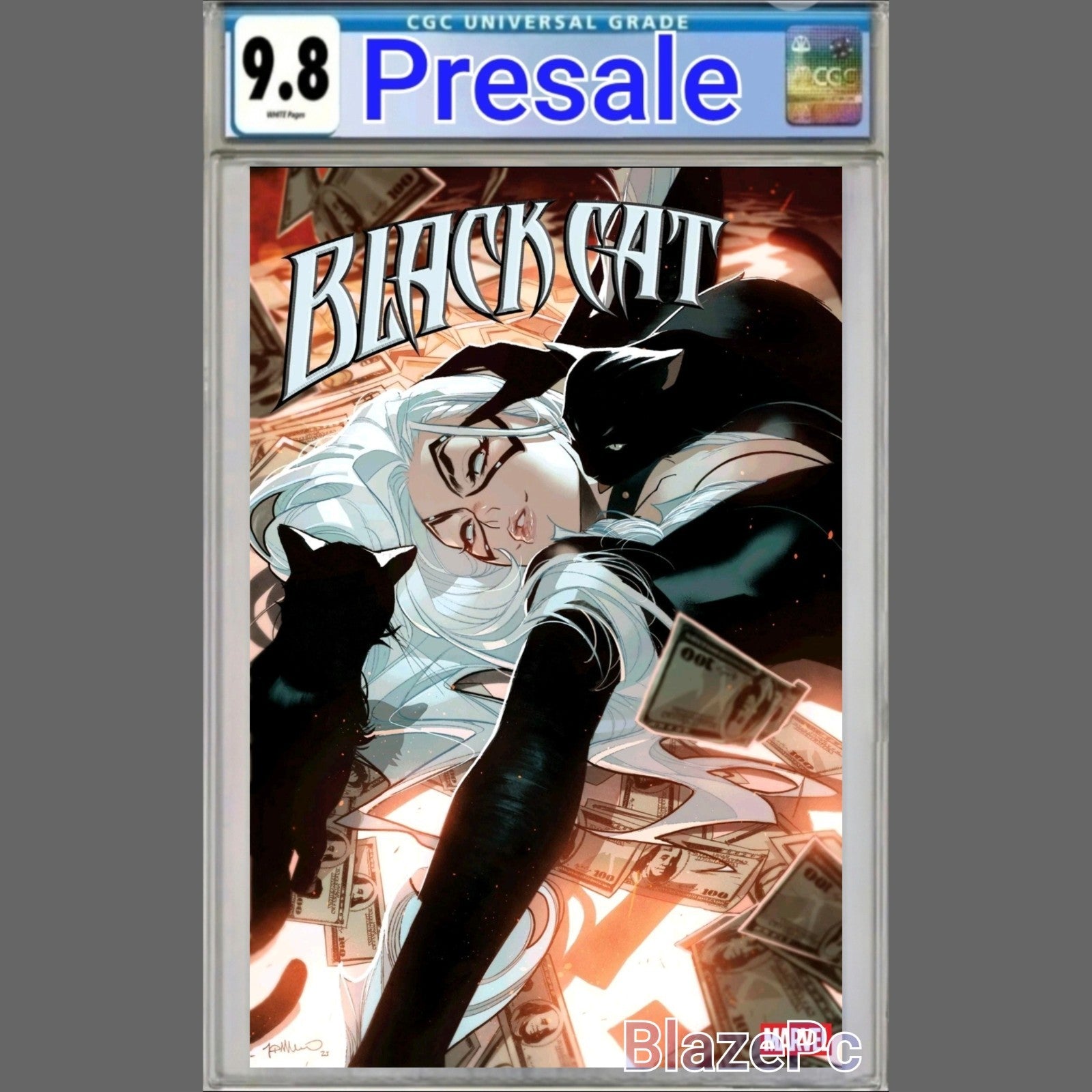 Black Cat #1 CGC 9.8 1:25 Simone Di Meo Variant 1st Print 2025 PRESALE