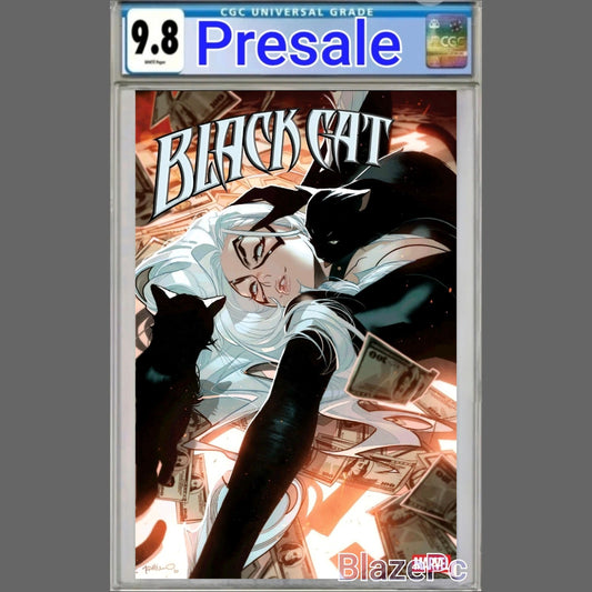 Black Cat #1 CGC 9.8 1:25 Simone Di Meo Variant 1st Print 2025 PRESALE