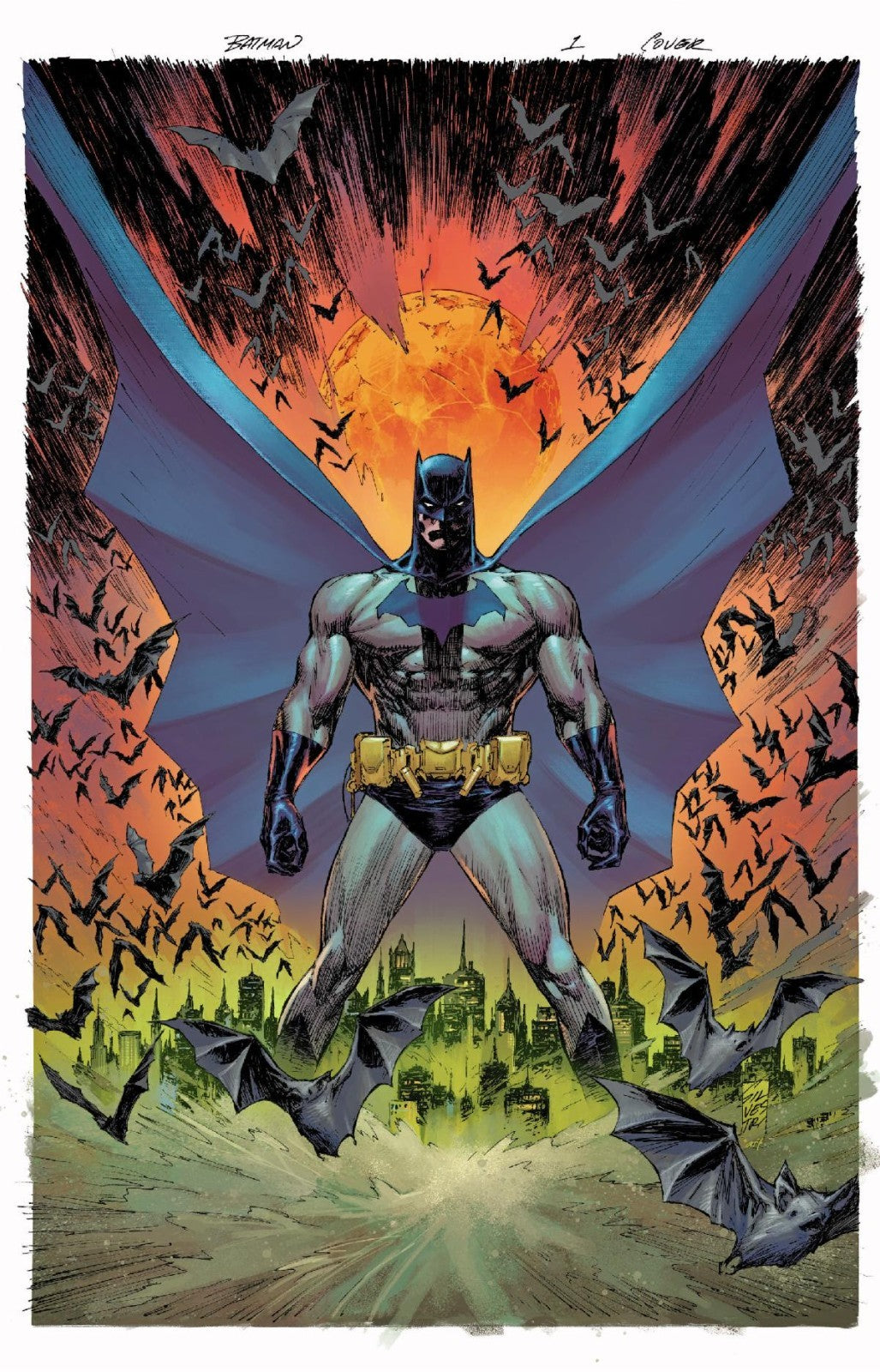 Batman #1 Cover N Blind As A Bat Blind Bag Variant DC Comics 2025 Presale 9/3