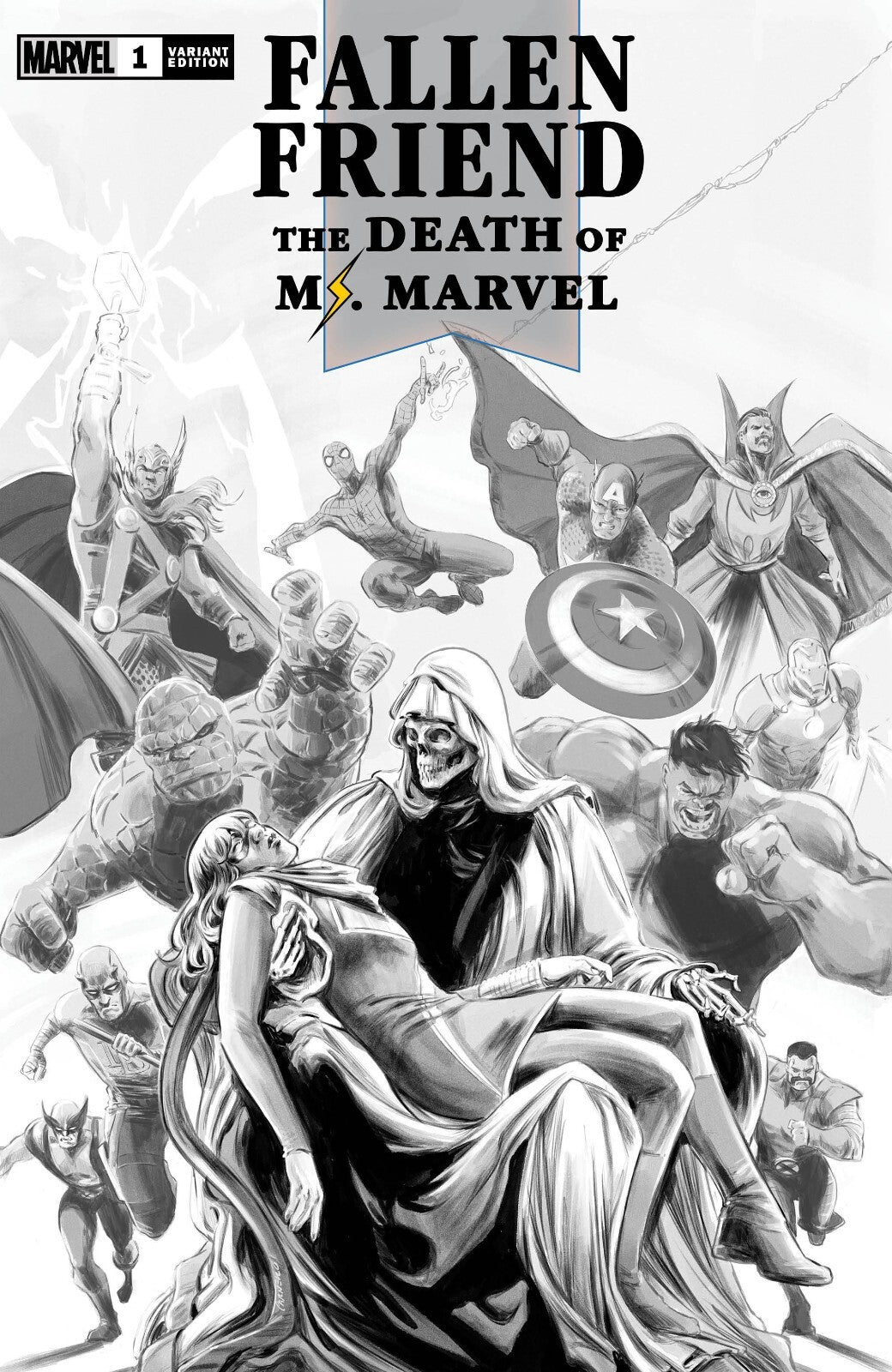 Fallen Friend #1 SDCC 2023 Carnero Variant Limited to 3000 Marvel 2023 NM