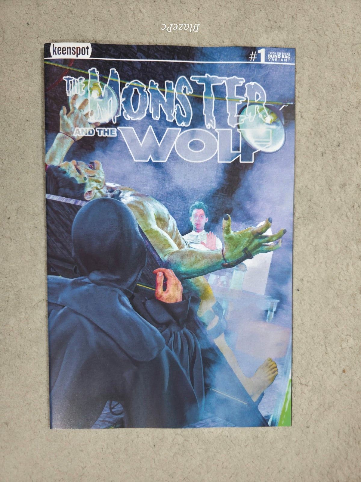 Mark Spears Monsters The Monster & The Wolf #1 1:420 Ratio A20 A50 Foil Set NM