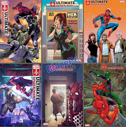 Ultimate Spider-Man #3 Cover A B C D E Variant Set 1:25 Options Marvel 2024 NM