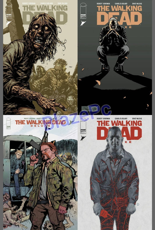 Walking Dead Deluxe #67 Cover A B C D Variant Set Option Image 2023 NM