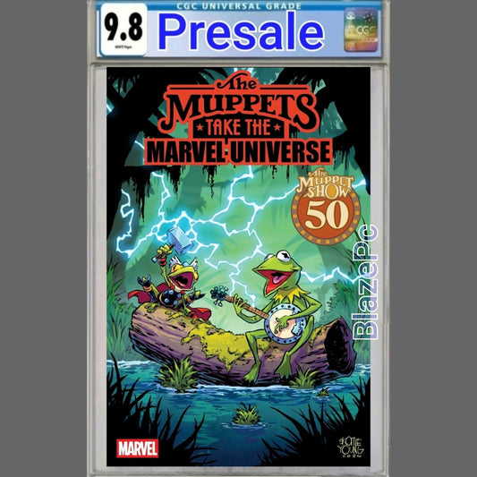 Muppets Take The Marvel Universe #1 CGC 9.8 Skottie Young Variant 2026 PRESALE